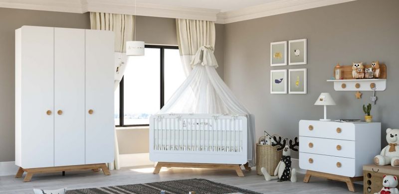 Almila Babyzimmer Set Baby Cute 4-teilig unter Hauptkategorie Mlux > Kinder > Babymbel > Babyzimmer komplett