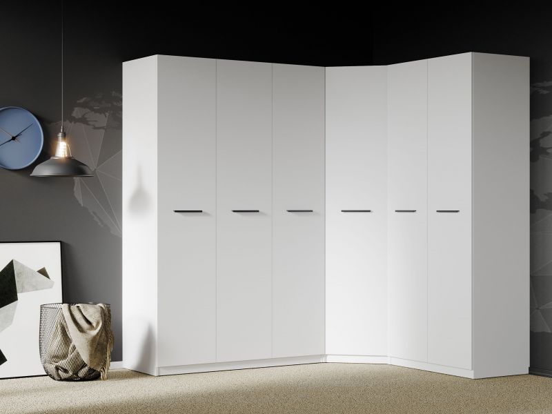 Almila Kleiderschrank Kombi Legend Moon 6-trig