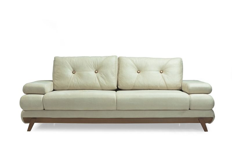 Eymense Design Sofa Optimus mit Staukasten Creme