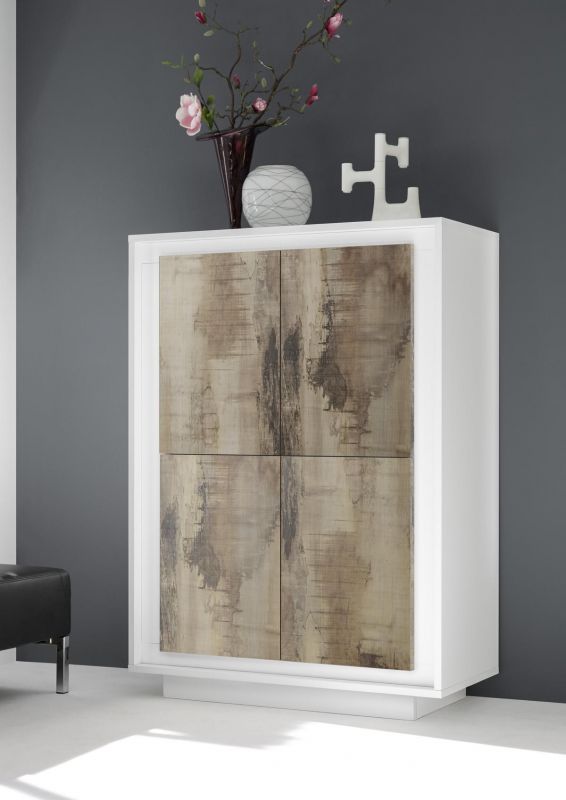 Heaven Highboard Weiss Pero unter Hauptkategorie Mlux > Wohnen > Kommoden > Highboards