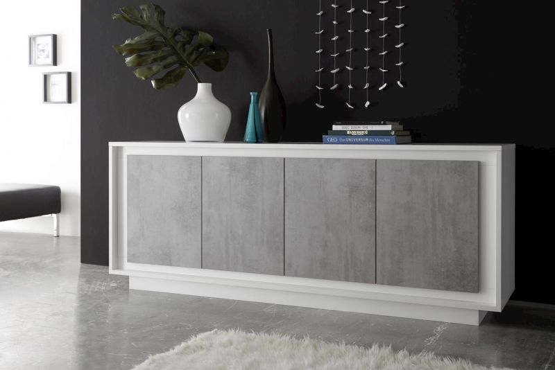 Heaven Sideboard Weiss Beton