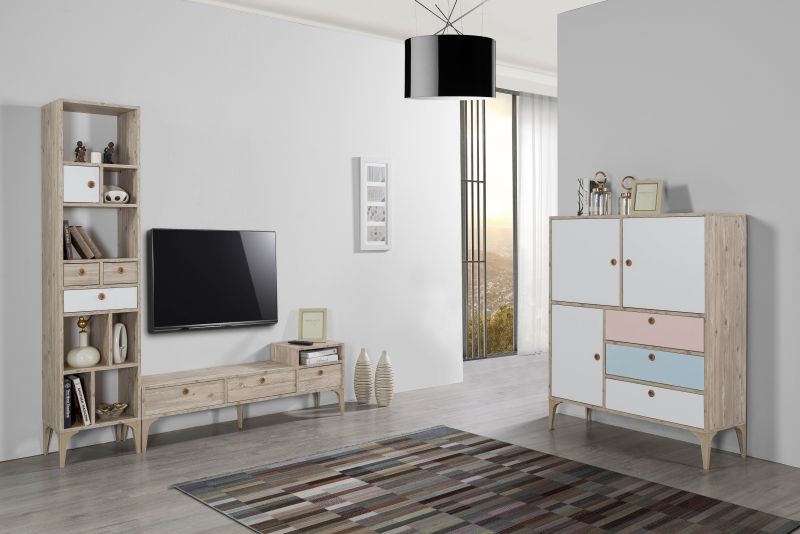 Home Way Wohnzimmer Set Colours 3-teilig unter Hauptkategorie Mlux > Wohnen > Wohnen > Design Wohnwnde