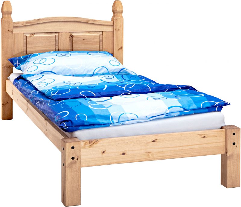 IDEA Einzelbett Imanuel Liegeflche 90x200 Pinie massiv unter Hauptkategorie Mlux > Schlafen > Betten > Design Betten