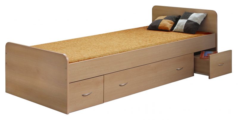 IDEA Sobeu Sofabett 90x200 mit 3 Schubksten