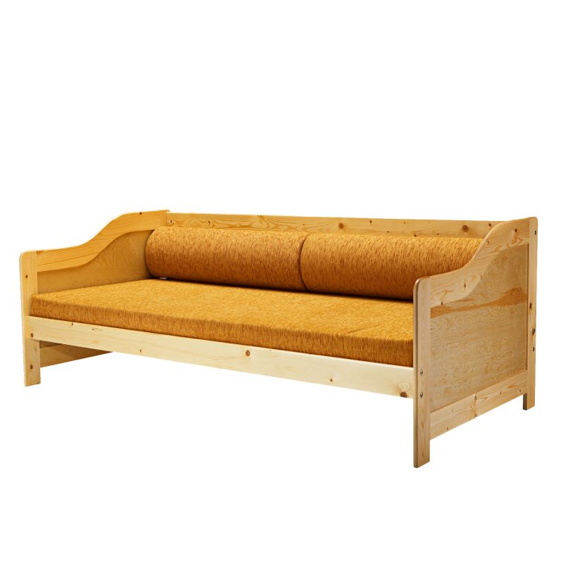 IDEA Stefanie Sofabett 90x200 mit Lattenrost Natur