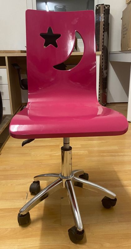 Kinder-Drehstuhl Pink inkl- neuem Sitz