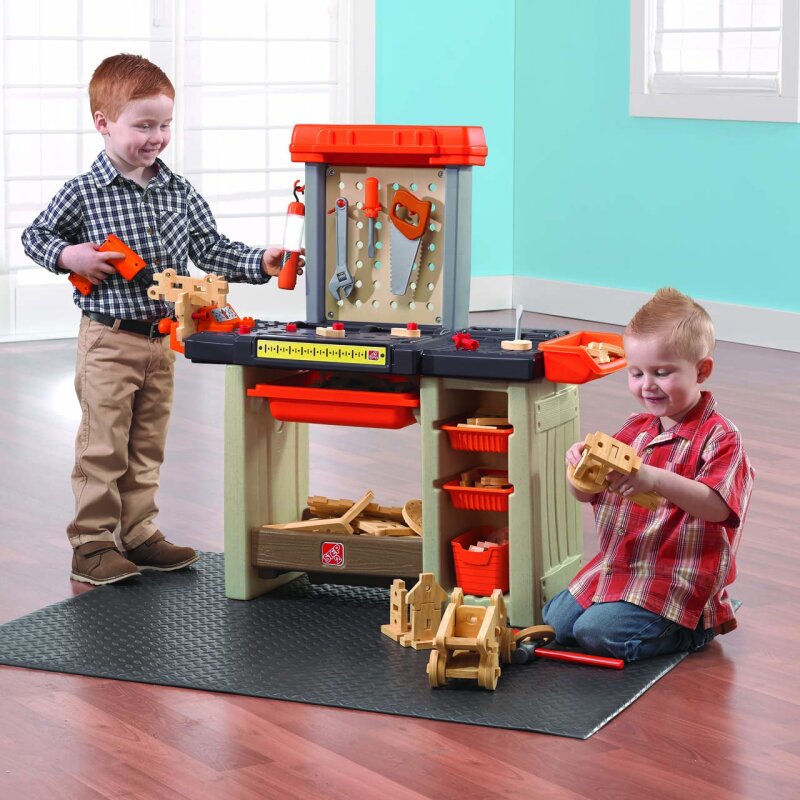 Kinder-Schreinerwerkbank Handyman Workbench mit 30-tlg- Zubehrset unter For Kids > Kinder Spielzeug