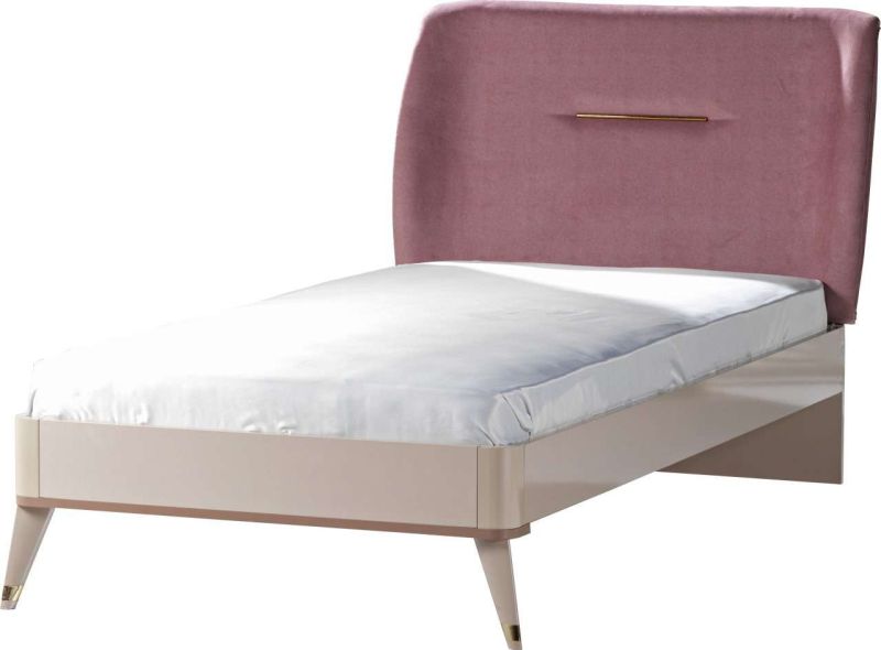 Lajivert Jugendbett Royal in Creme Rosa 120x200