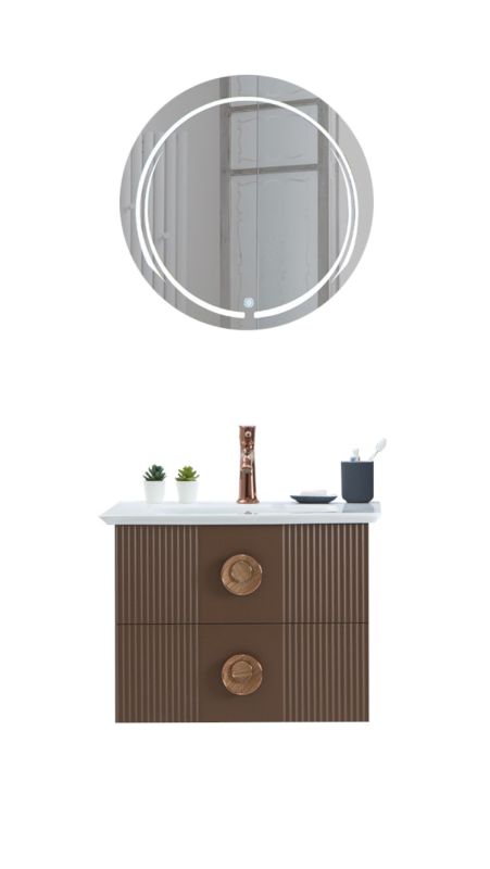 Martat Badezimmer Kombi Vanity 70 Braun