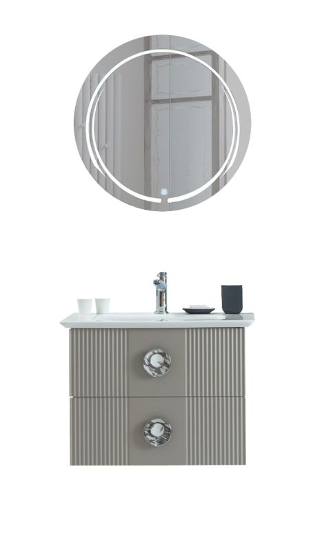 Martat Badezimmer Kombi Vanity 70 Grau