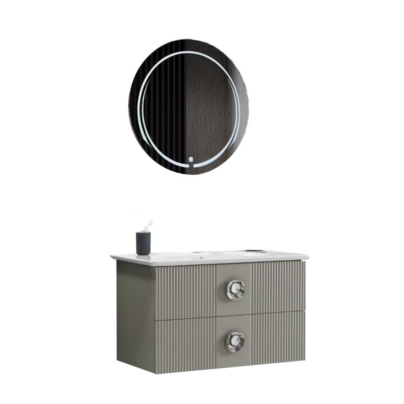 Martat Badezimmer Kombi Vanity 90 Grau unter Hauptkategorie Mlux > Bad > Badmbel Sets