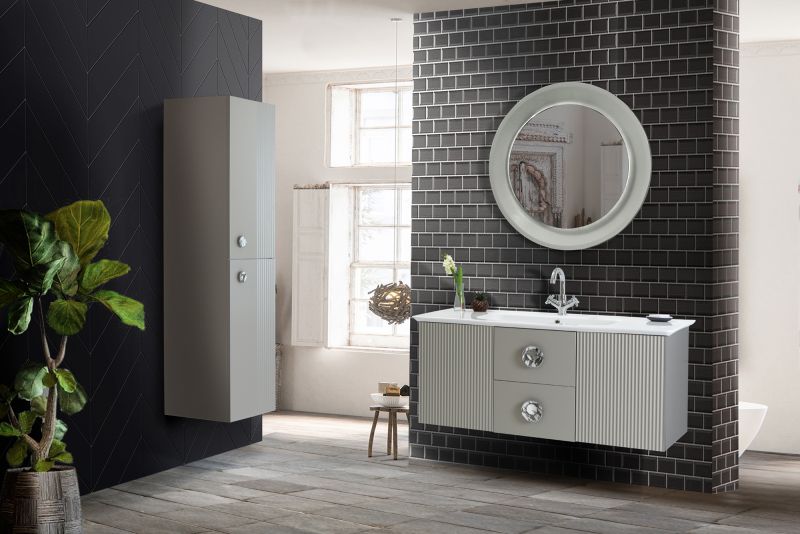 Martat Badezimmer Set Vanity 3-teilig 120 Grau