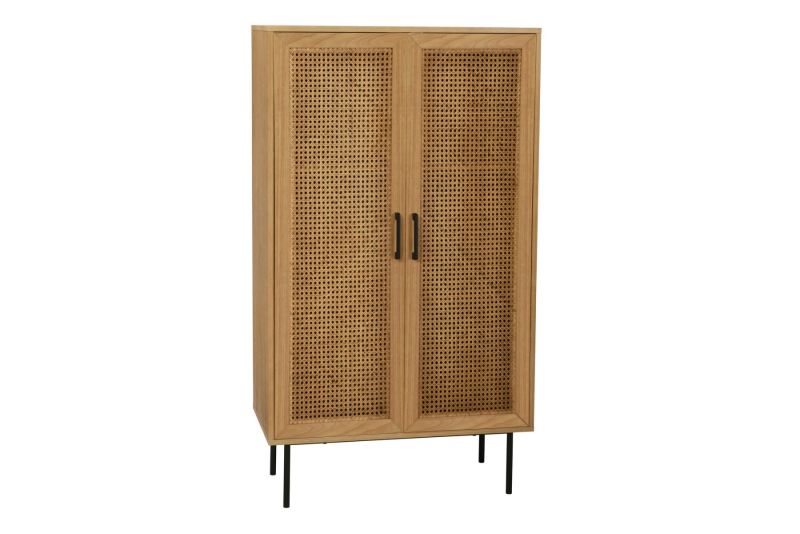 Mbilia Highboard Carovilli Wiener-Geflecht