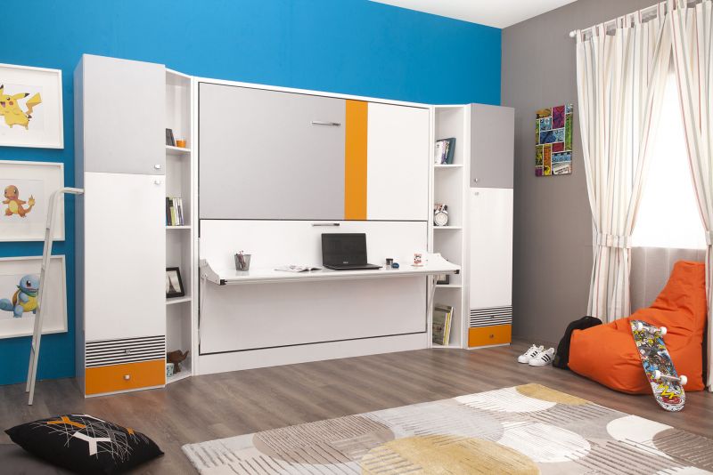 Multimo Etagenbett Set Smart Bunk mit Bcherregalen