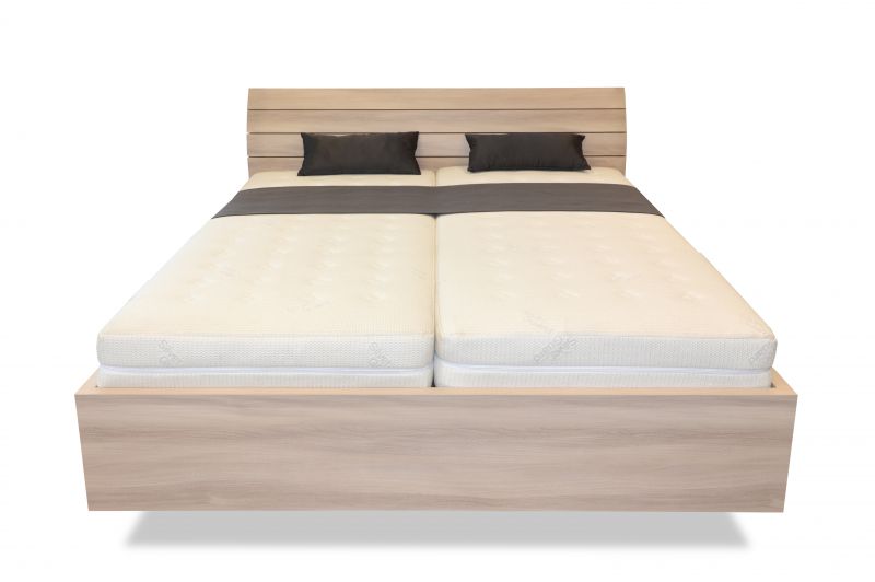Schwebendes Bett Rielle Basic 140x190 Eiche Braun unter Hauptkategorie Mlux > Schlafen > Betten > Design Betten