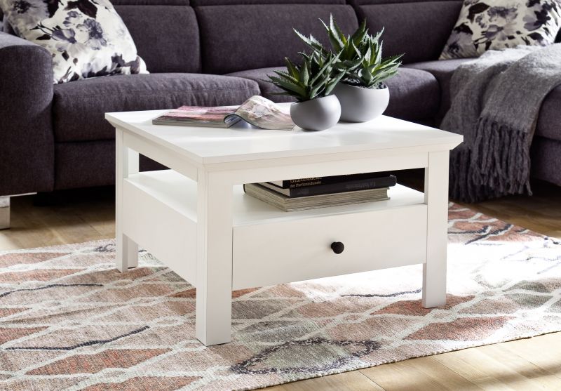 Trendteam Couchtisch Baxter in Weiss