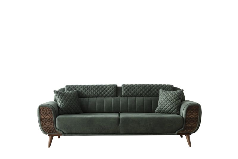 Weltew Designer Schlafsofa Vega 2-Sitzer Grn