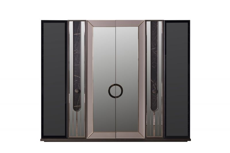 Weltew Kleiderschrank mit Spiegelglasfront Lizbon