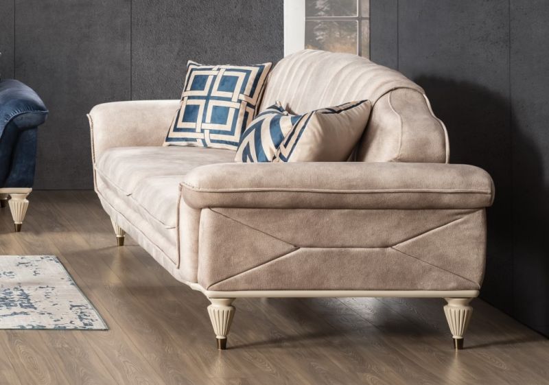 Weltew Schlafcouch Nirvana 3-Sitzer Creme