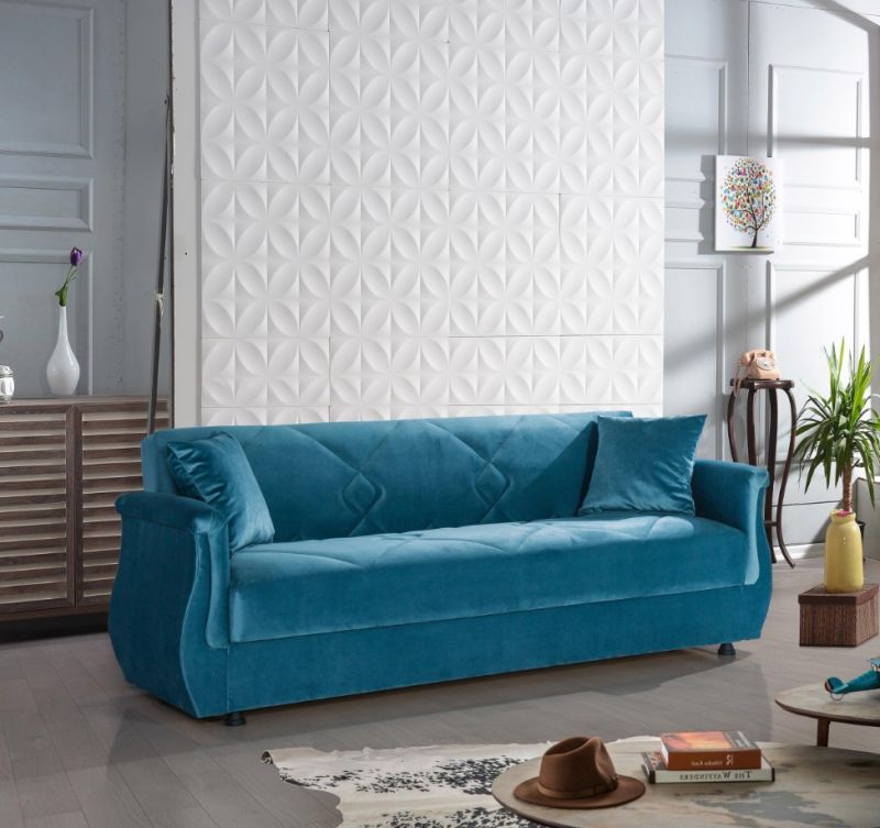 Windy Sofa mit Schlaffunktion in Blau Buket 2-Sitzer unter Hauptkategorie Mlux > Wohnen > Polstermbel > Einzelsofas